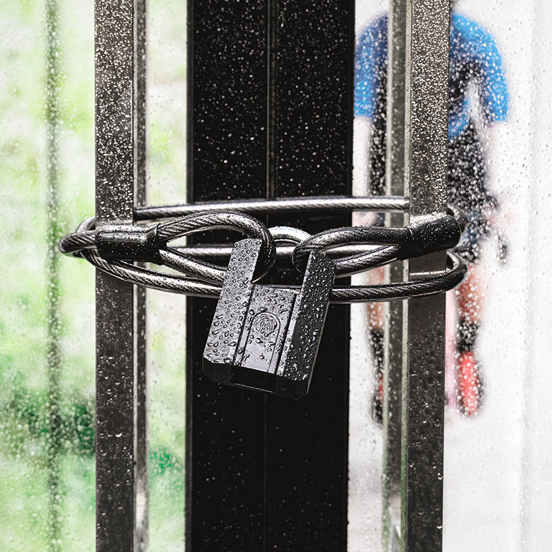 TitanGuard X™ | Outdoor Waterproof Fingerprint Lock (Anti-Rust Smart Security)