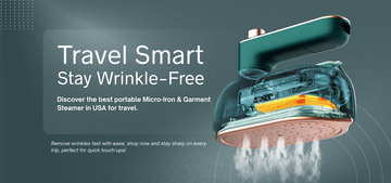 Best Portable Garment Steamer in USA for Travel & Quick Wrinkle Removal