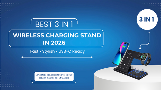 CHICAMOR 3 in 1 wireless charging station