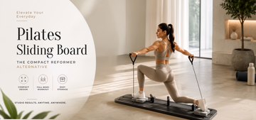 Pilates Sliding Board for Home Workouts: The Compact Reformer Alternative