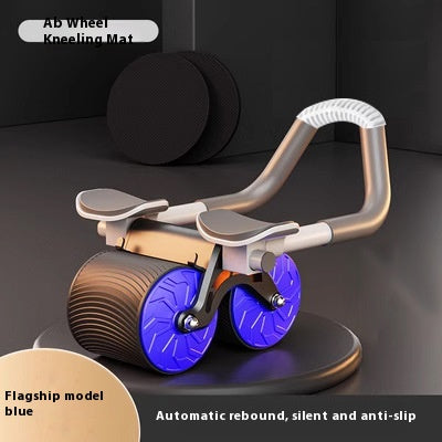 Automatic Rebound Abdominal Wheel - Smart Core Strength Trainer for Home Fitness