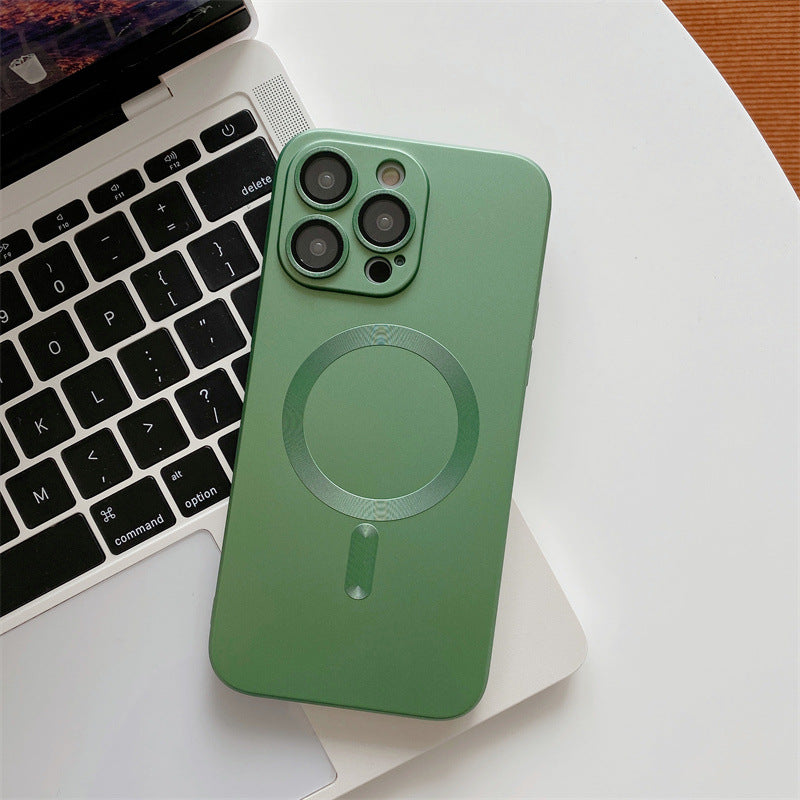 Premium Aluminum Alloy Frame Glass Protective Phone Case