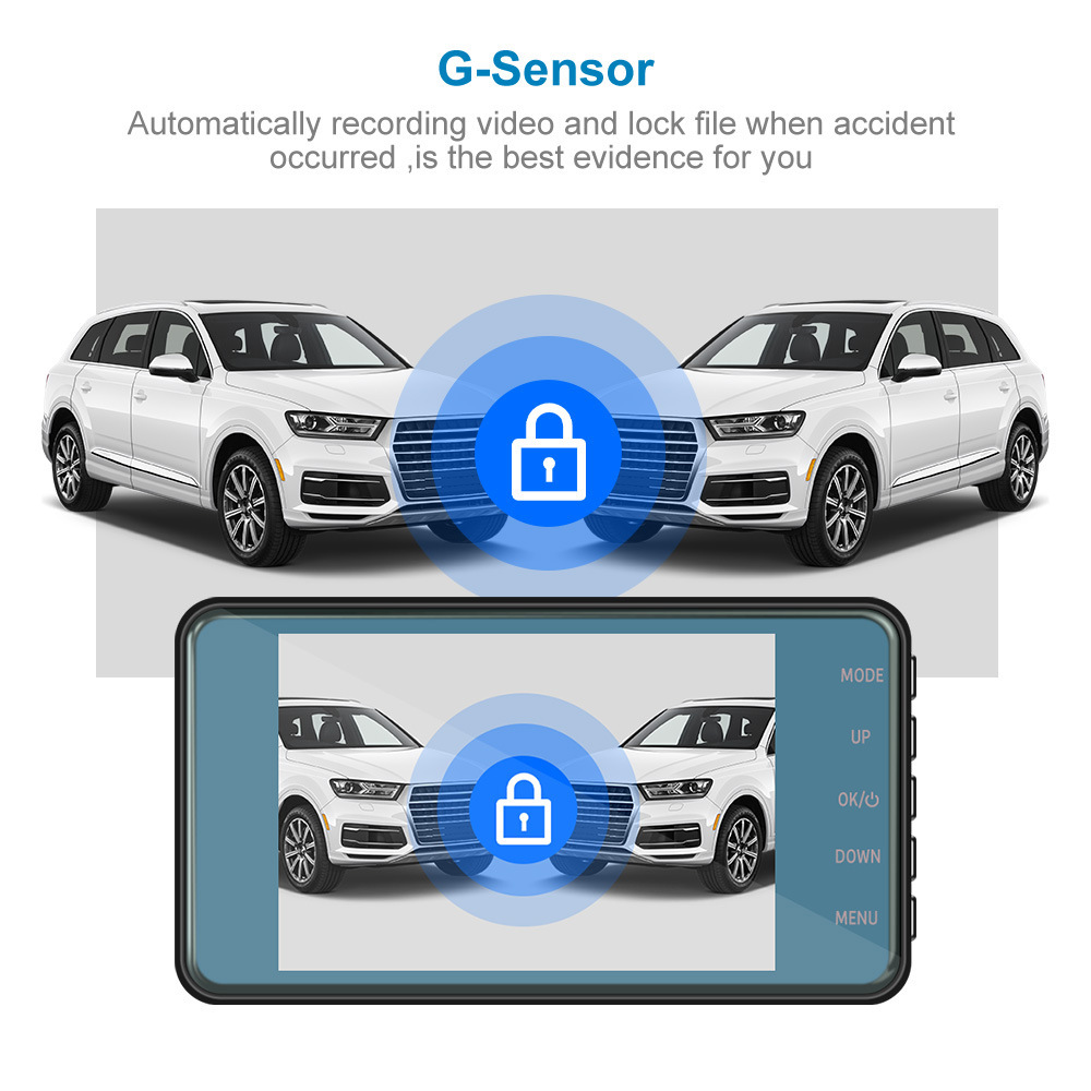 G-Sensor crash detection feature