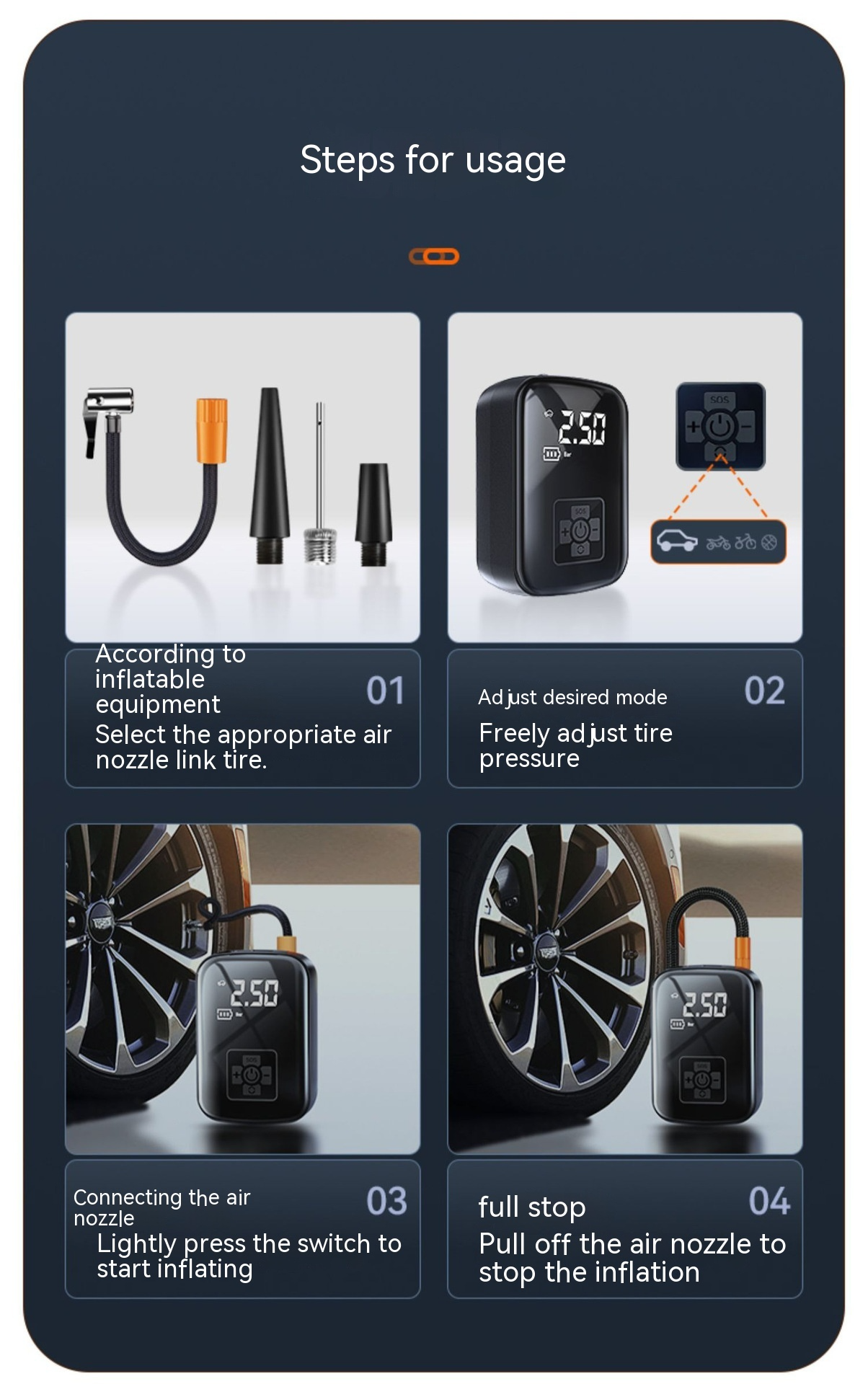 AirGo™ Smart Inflator