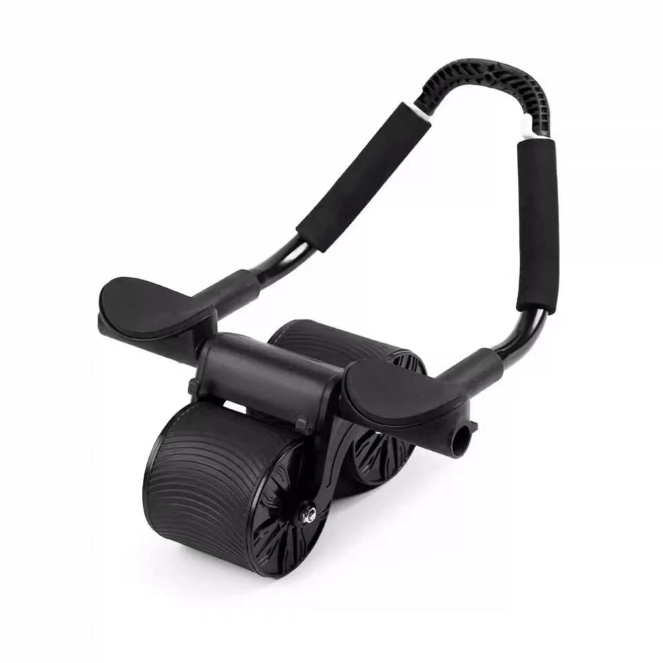 Automatic Rebound Abdominal Wheel - Smart Core Strength Trainer for Home Fitness