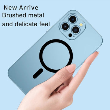 Aluminum Alloy Frame Glass Protective Phone Case