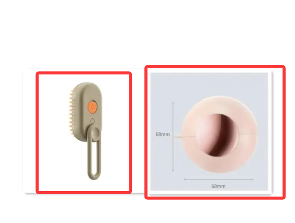 2-in-1 Pet Steam Brush & Deshedding Tool