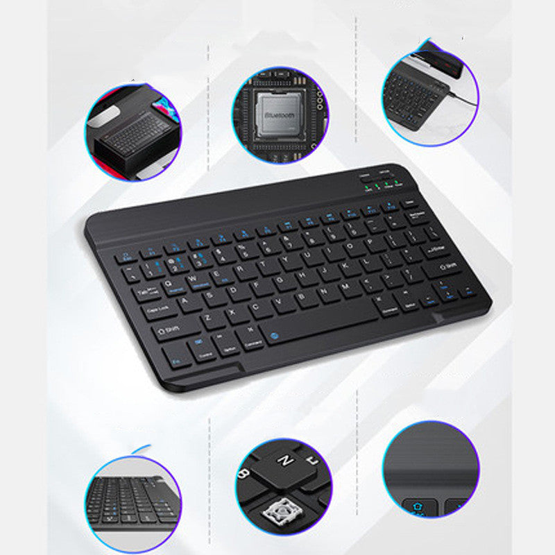 Wireless keyboard with laptop connectivity