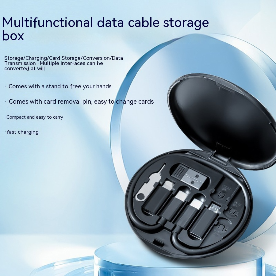Multifunctional cable storage box