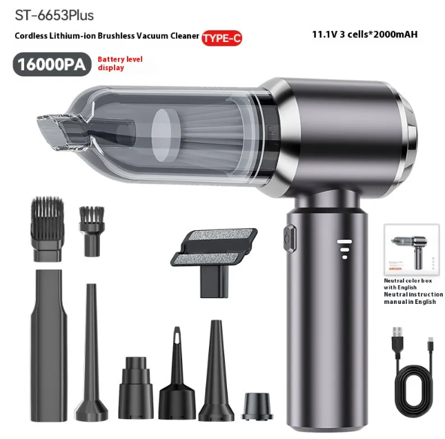 Portable Cordless Vacuum Cleaner 