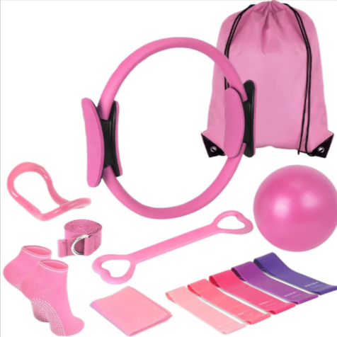Yoga and Pilates Set - Pink Color