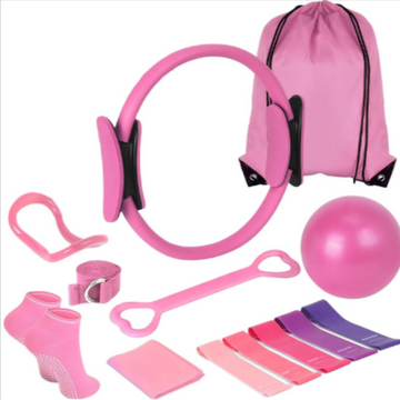 Yoga and Pilates Set - Pink Color