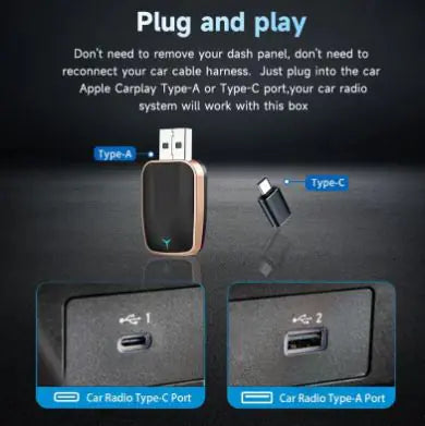 Wireless CarPlay Adapter – Plug & Drive Freedom