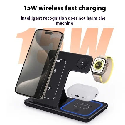 3 in 1 Wireless Charging Station