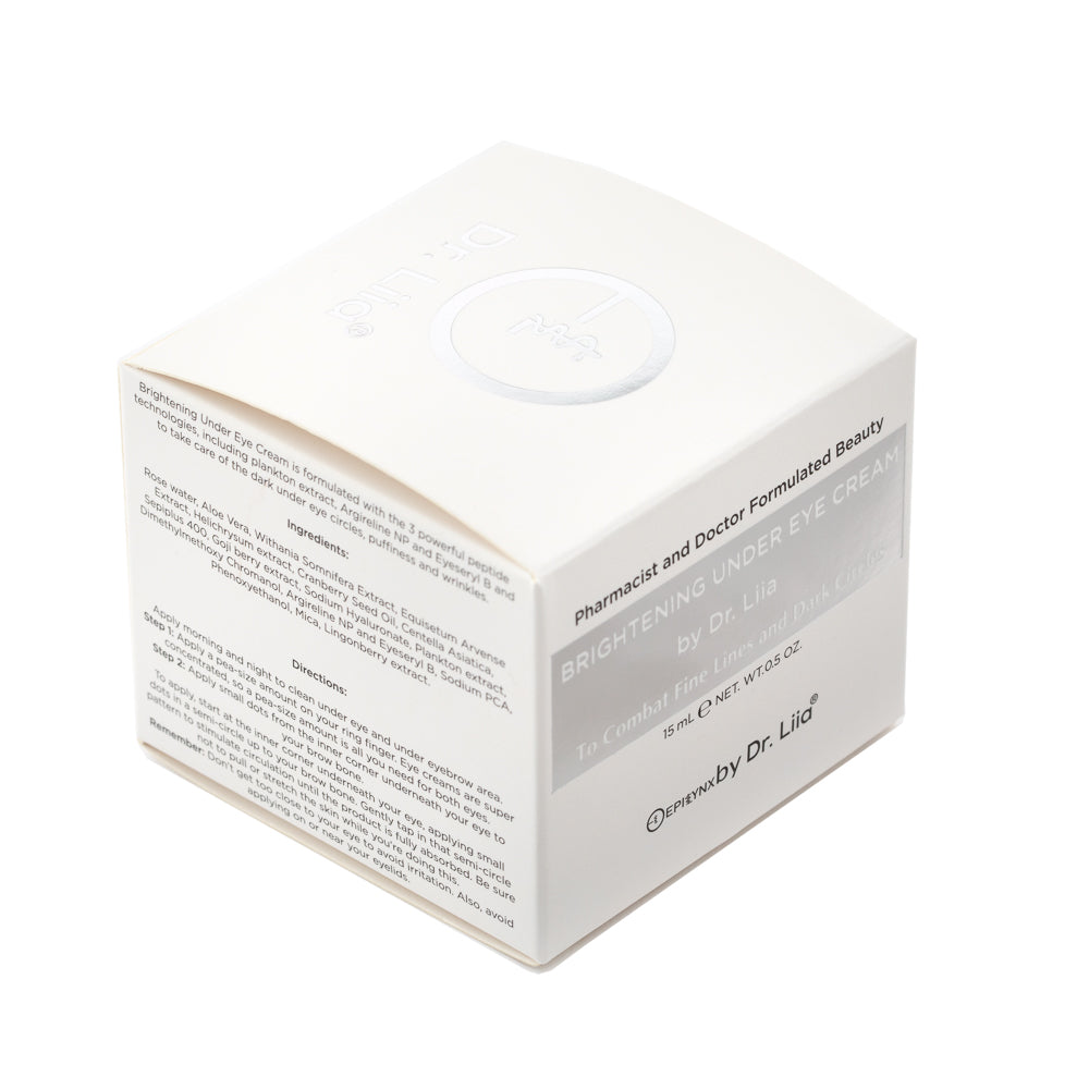 White EpiLynx eye cream box