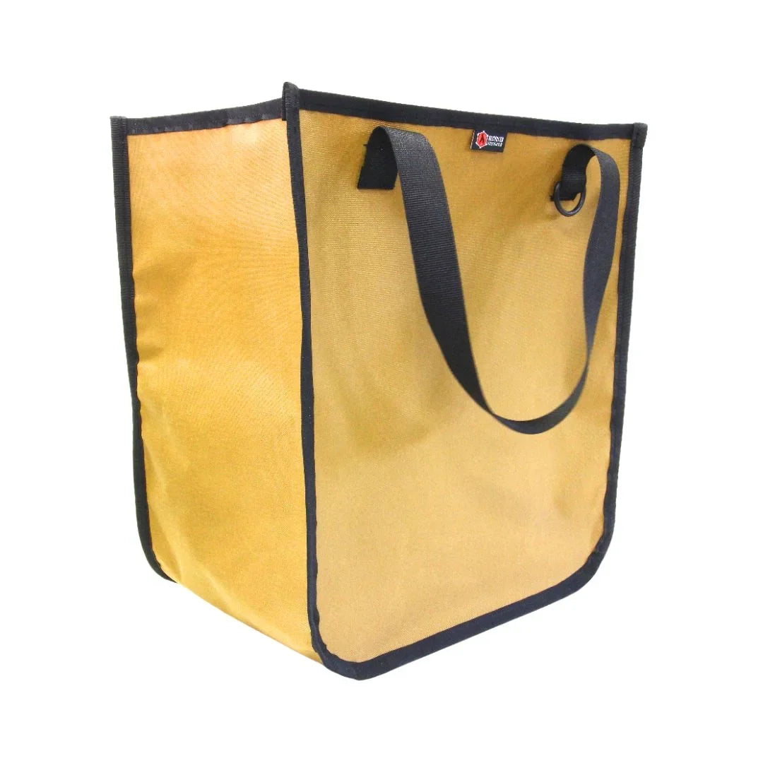 Coyote tan Tactical Tote with black handles and trim