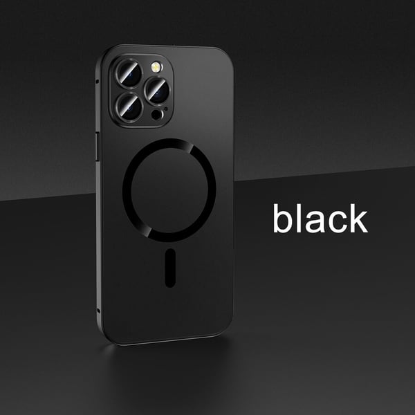 Premium Aluminum Alloy Frame Glass Protective Phone Case