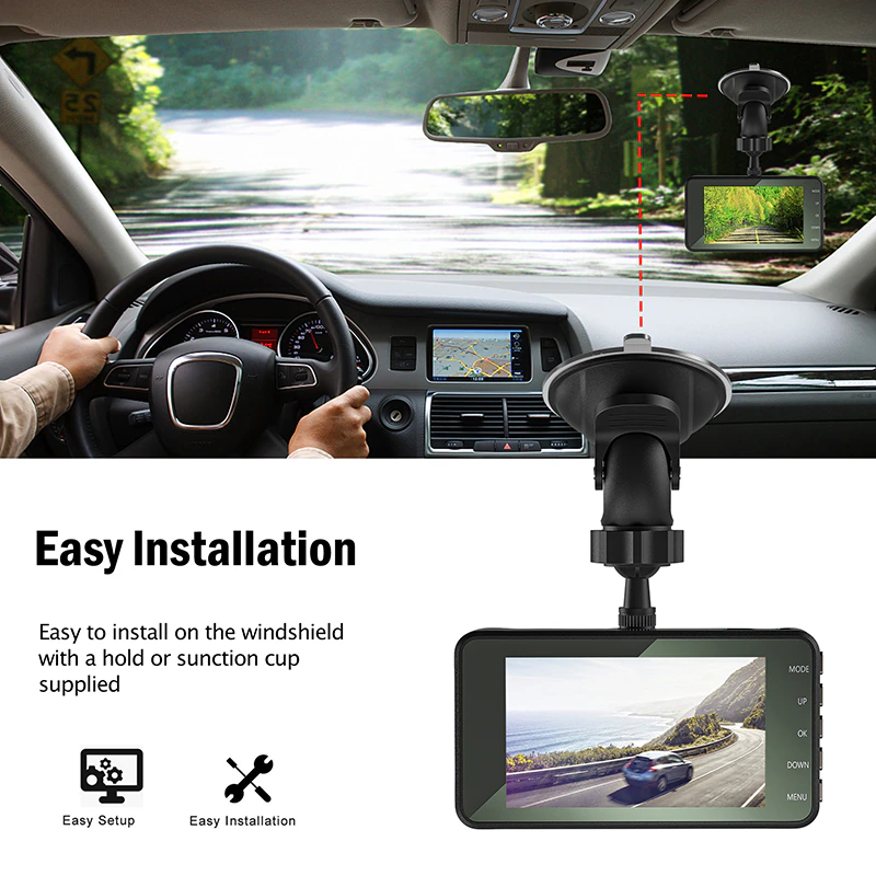 Installation of Dual dash cam