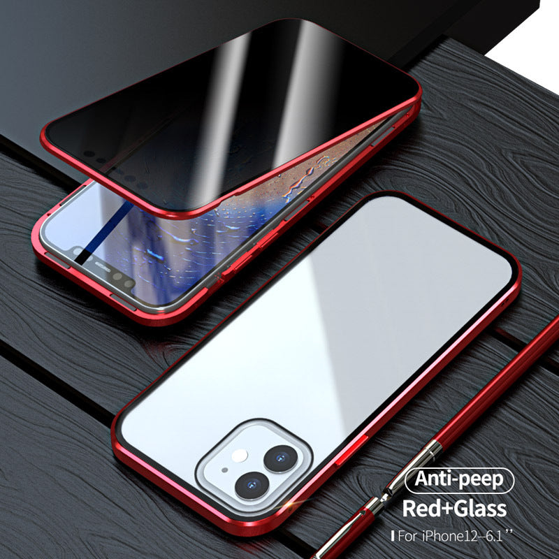 Red 360° Anti-Spy screen protector