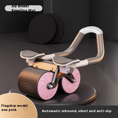 Automatic Rebound Abdominal Wheel - Smart Core Strength Trainer for Home Fitness